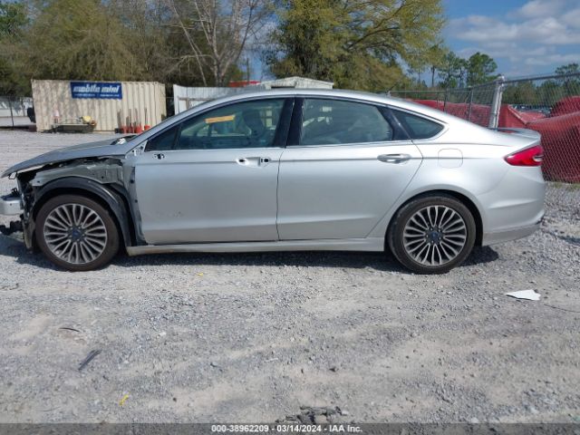3FA6P0RU5JR206840 Ford Fusion Hybrid Titanium