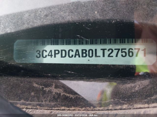 3C4PDCAB0LT275671 Dodge Journey Se Value