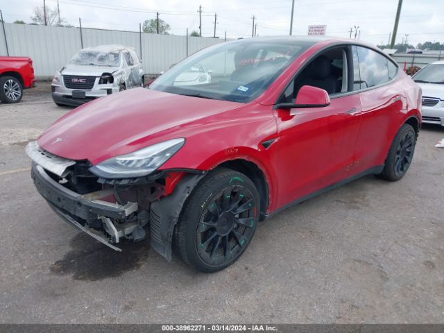 7SAYGDEE0NF437826 Tesla Model Y Long Range Dual Motor All-wheel Drive