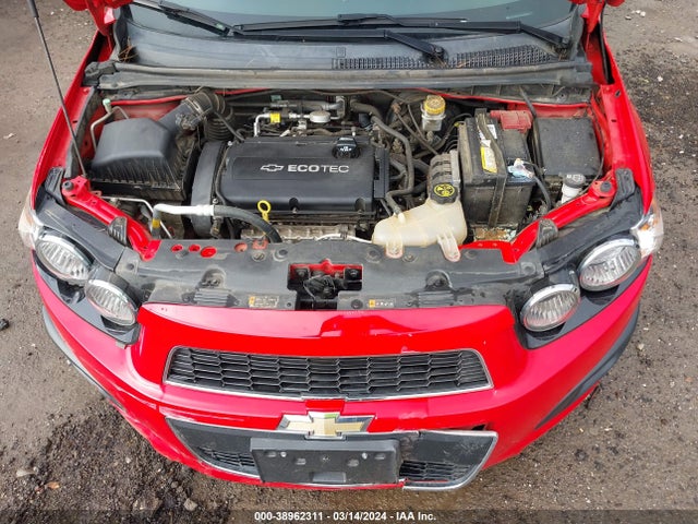 Chevrolet Sonic Lt Auto 2016 1G1JC6SH3G4128360 Image 10