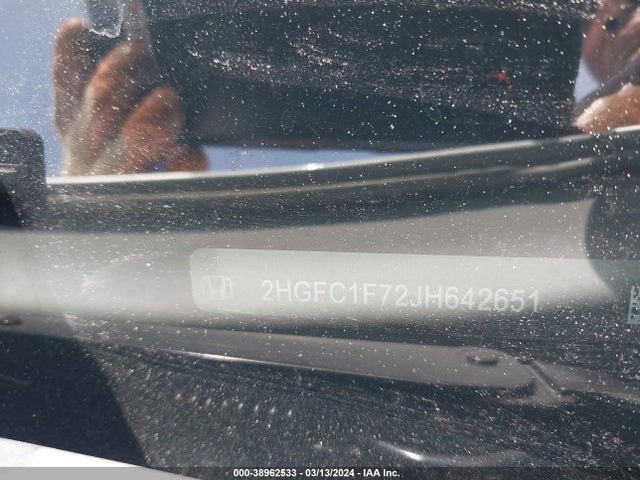 Honda Civic Ex-l 2018 2HGFC1F72JH642651 Image 9
