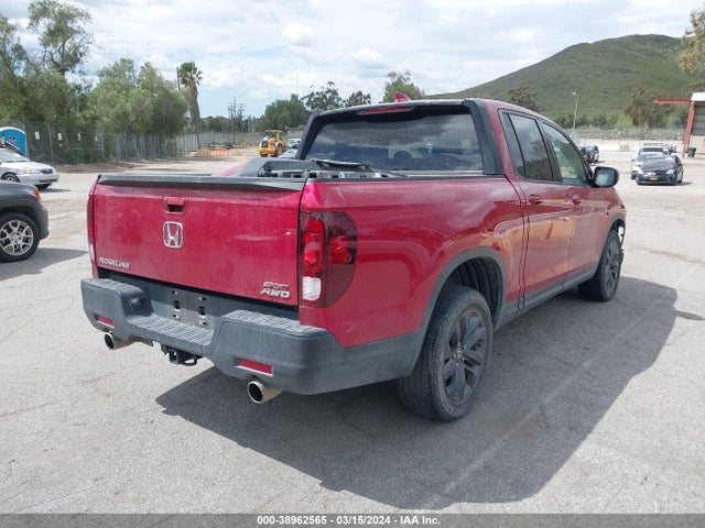 Honda Ridgeline Awd Sport 2021 5FPYK3F16MB001800 Image 4