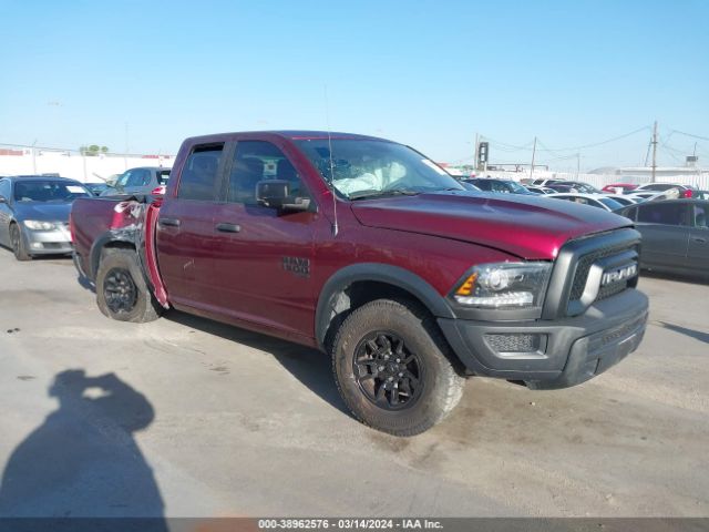 2022 Ram 1500 Classic Warlock Quad Cab 4x4 6'4 Box მანქანა იყიდება აუქციონზე, vin: 1C6RR7GG8NS174992, აუქციონის ნომერი: 38962576