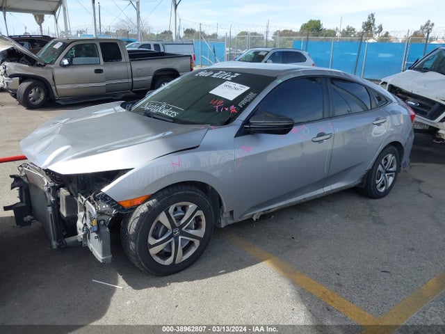 Honda Civic Lx 2017 2HGFC2F59HH566232 Image 2