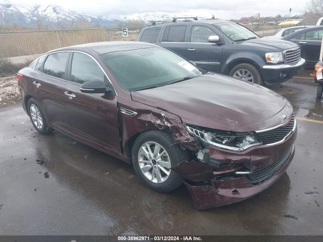 KIA Optima Lx 2018 5XXGT4L31JG196338 Image 1