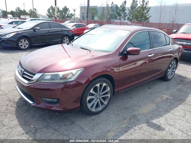 Honda Accord Sport 2014 1HGCR2F56EA244322 Image 2