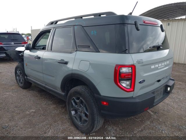 3FMCR9D90PRD08260 Ford Bronco Sport Badlands