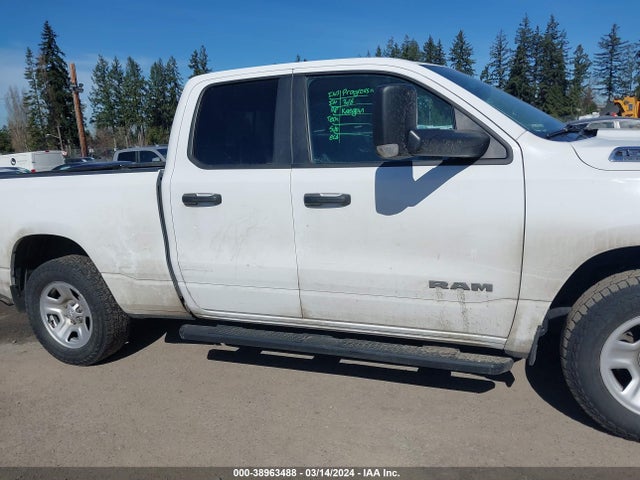 1C6SRFCTXKN603624 RAM 1500 Tradesman Quad Cab 4x4 6'4 Box