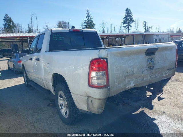 1C6SRFCTXKN603624 RAM 1500 Tradesman Quad Cab 4x4 6'4 Box