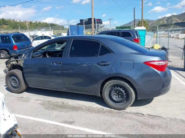 2T1BURHE0JC967989 Toyota COROLLA LE