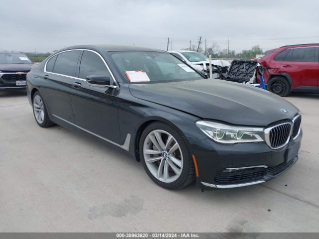 38963620 :رقم المزاد ، WBA7F0C51GGL99682 vin ، 2016 Bmw 750i مزاد بيع