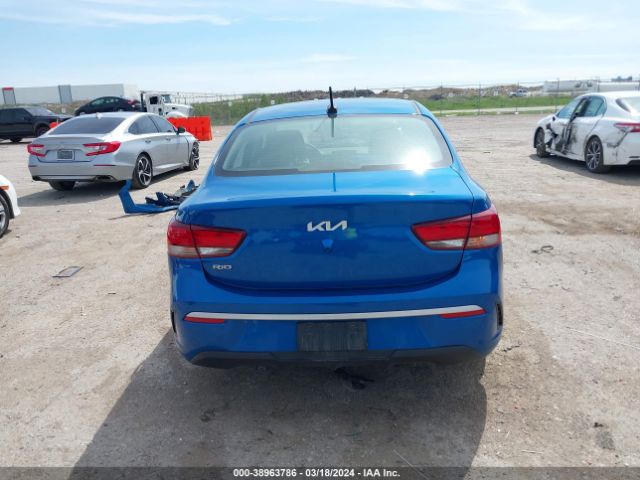 3KPA24AD7NE468488 KIA RIO S