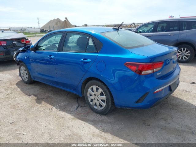 3KPA24AD7NE468488 KIA RIO S