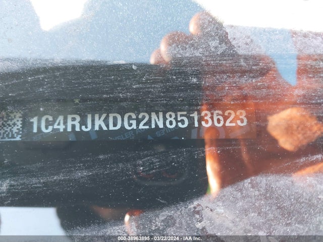 1C4RJKDG2N8513623 Jeep Grand Cherokee L Overland 4x4