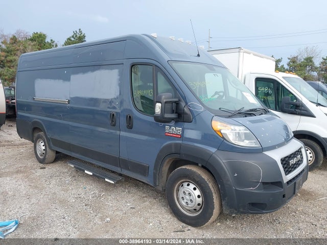 Продажа на аукционе авто 2019 Ram Promaster 3500 Cargo Van High Roof 159 Wb Ext, vin: 3C6URVJGXKE558441, номер лота: 38964193