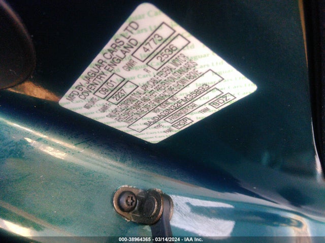 2002 JAGUAR S-TYPE SAJDA03N32FM35893 Photo 8