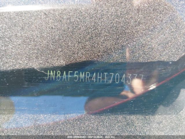 JN8AF5MR4HT704337 Nissan Juke Sv
