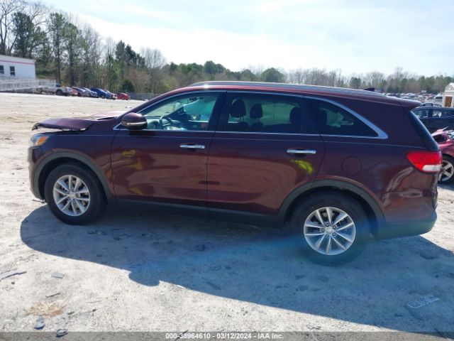 5XYPG4A33JG344301 KIA Sorento 2.4l Lx