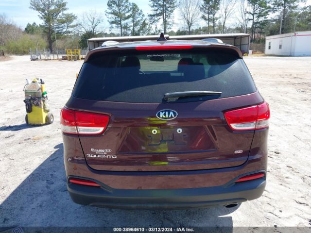 5XYPG4A33JG344301 KIA Sorento 2.4l Lx
