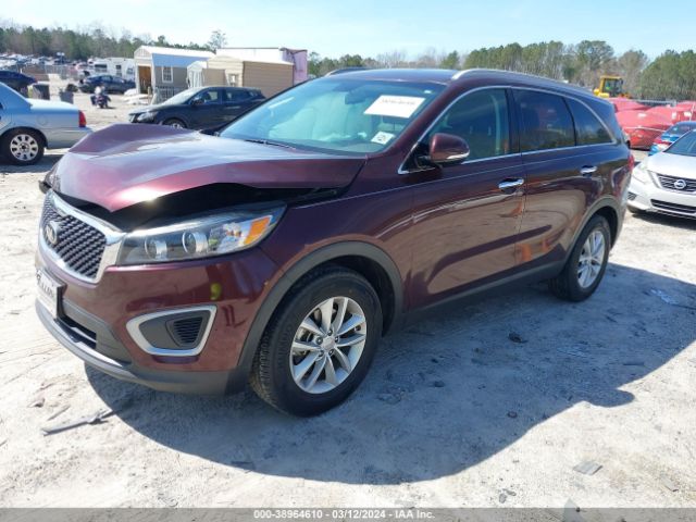 5XYPG4A33JG344301 KIA Sorento 2.4l Lx