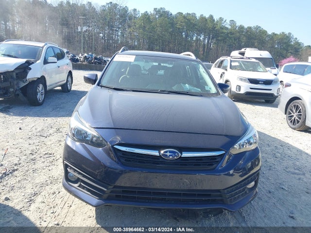 Продаж на аукціоні авто 2021 Subaru Impreza Premium 5-door, vin: 4S3GTAD60M3711390, номер лоту: 38964662