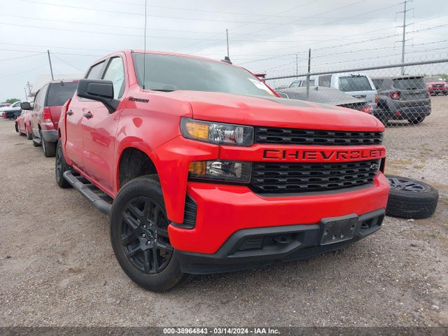 Chevrolet Silverado 1500 2wd  Short Bed Custom 2021 1GCPWBEK0MZ320150 main image