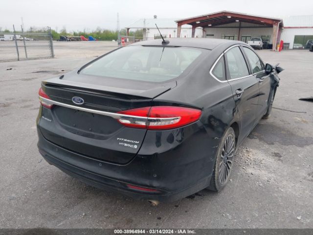 3FA6P0RUXHR223207 Ford Fusion Hybrid Titanium