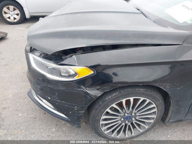 3FA6P0RUXHR223207 Ford Fusion Hybrid Titanium
