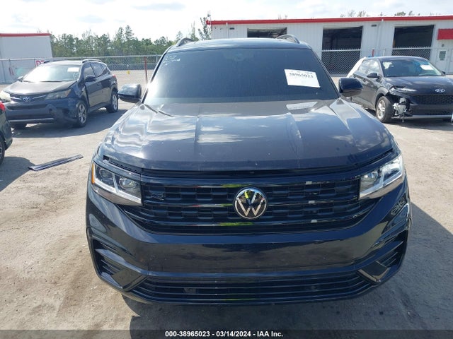 1V2SR2CA8PC547250 Volkswagen Atlas 3.6l V6 Sel R-line Black