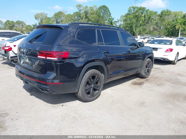 1V2SR2CA8PC547250 Volkswagen Atlas 3.6l V6 Sel R-line Black