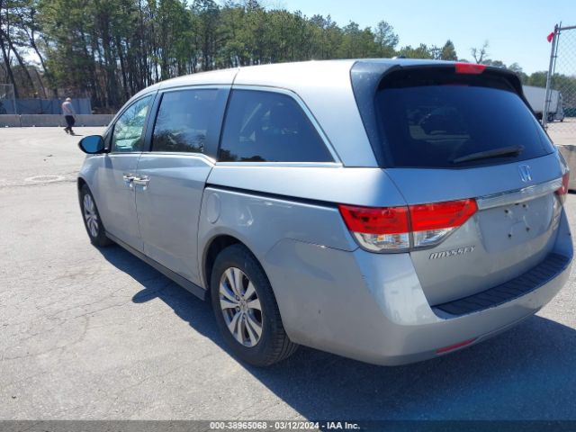 5FNRL5H39GB084809 Honda ODYSSEY SE