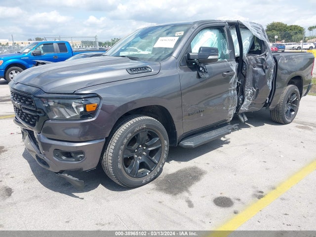 RAM 1500 Big Horn  4x2 5'7 Box 2022 1C6RREFT4NN152697 Image 2