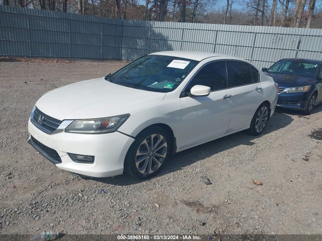 Honda Accord Sport 2014 1HGCR2F57EA070566 Image 2