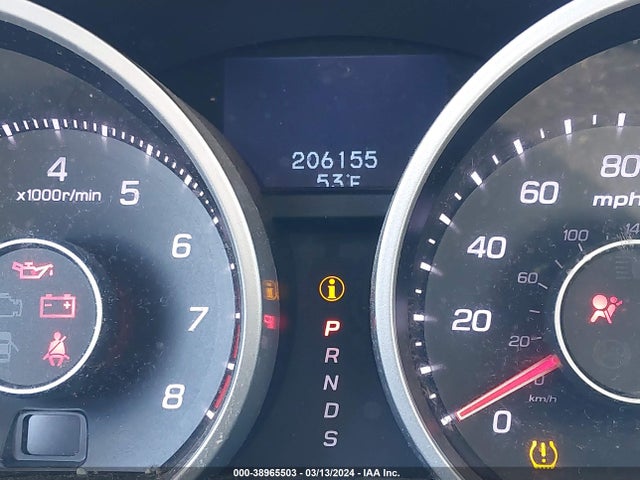 38965503 :رقم المزاد ، 19UUA9F53AA002893 vin ، 2010 Acura Tl 3.7 مزاد بيع