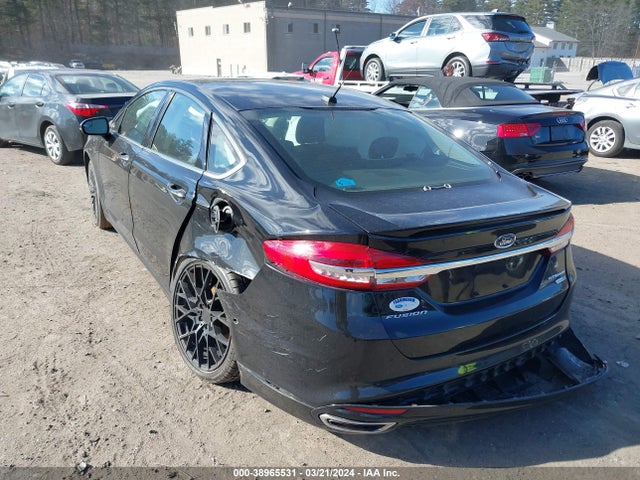Ford Fusion Titanium 2018 3FA6P0D94JR247253 Image 3