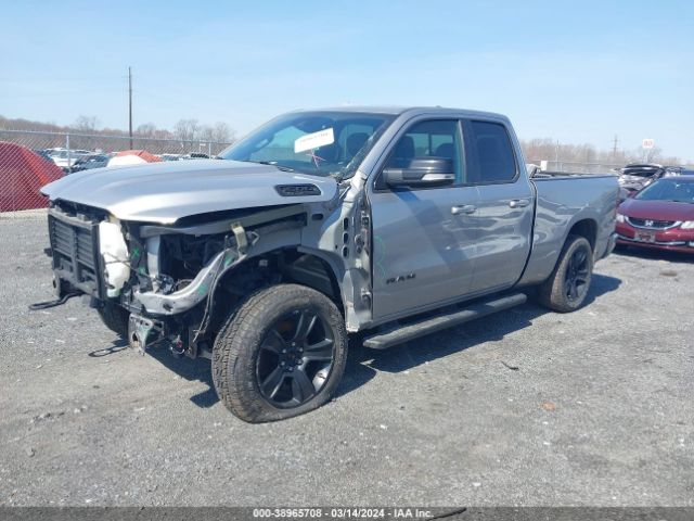1C6SRFBT1MN550591 RAM 1500 Big Horn Quad Cab 4x4 6'4 Box
