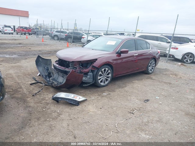 Honda Accord Sport 2014 1HGCR2F58EA030612 Image 2