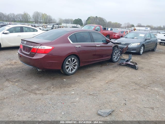 Honda Accord Sport 2014 1HGCR2F58EA030612 Image 4
