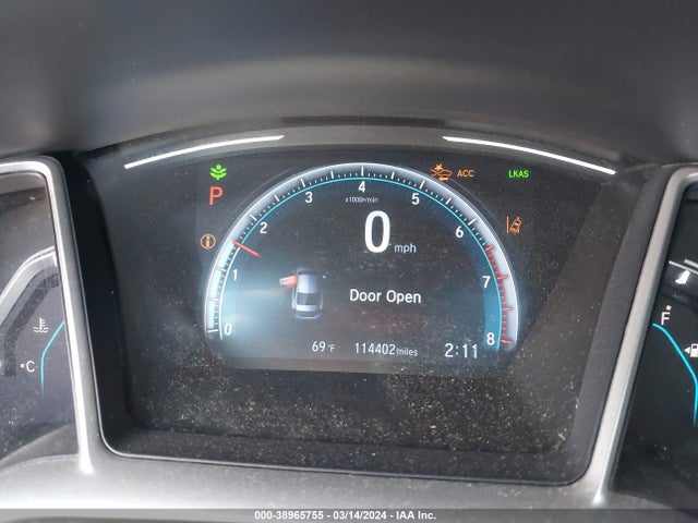 Honda Civic Ex-l 2019 19XFC1F75KE208932 Image 15
