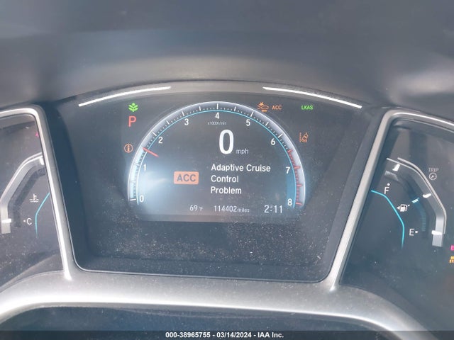 Honda Civic Ex-l 2019 19XFC1F75KE208932 Image 7