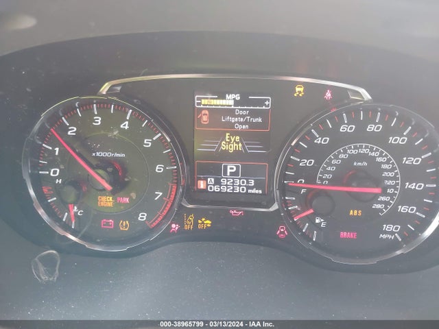 Subaru Wrx Premium 2020 JF1VA1F68L8821203 Image 7