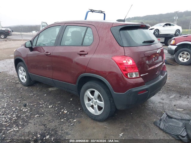 Chevrolet Trax 1ls 2016 3GNCJNSB1GL263656 Image 3