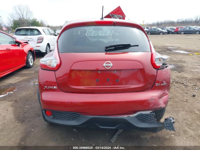 JN8AF5MV7FT562625 Nissan Juke Sl