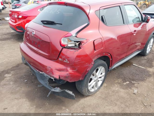 JN8AF5MV7FT562625 Nissan Juke Sl