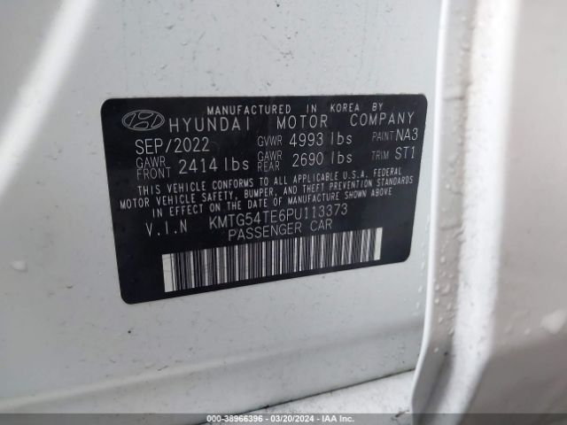 KMTG54TE6PU113373 Genesis G70 3.3t Awd