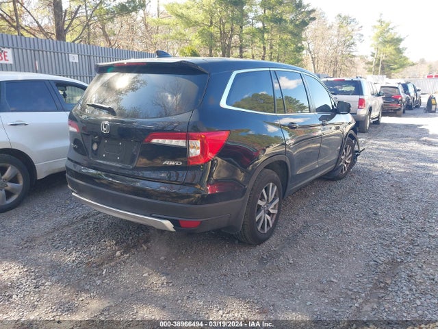Honda Pilot Awd Ex-l 2022 5FNYF6H56NB087609 Image 4