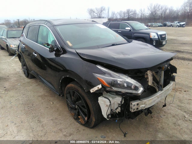 Nissan MURANO SL 2018 5N1AZ2MH6JN133402 zdjęcie główne