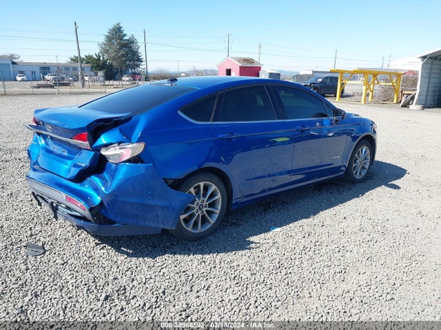 Ford Fusion Hybrid S 2017 3FA6P0UU5HR142333 Image 4