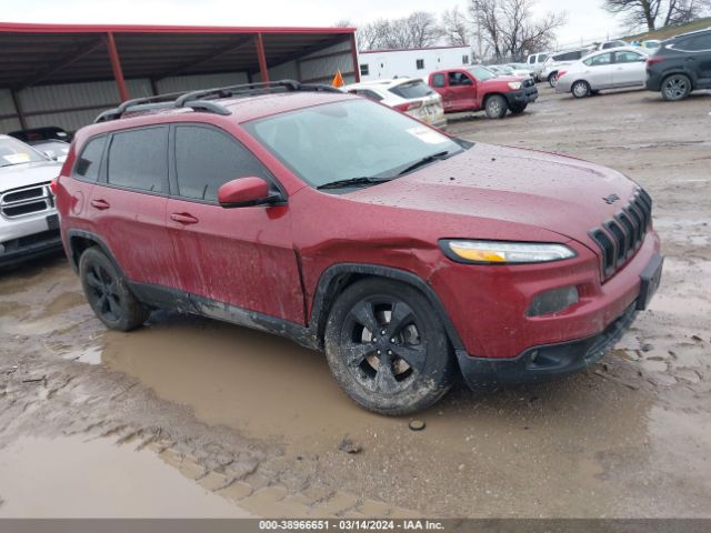 Auction sale of the 2017 Jeep Cherokee High Altitude 4x4, vin: 1C4PJMDB3HW645068, lot number: 38966651