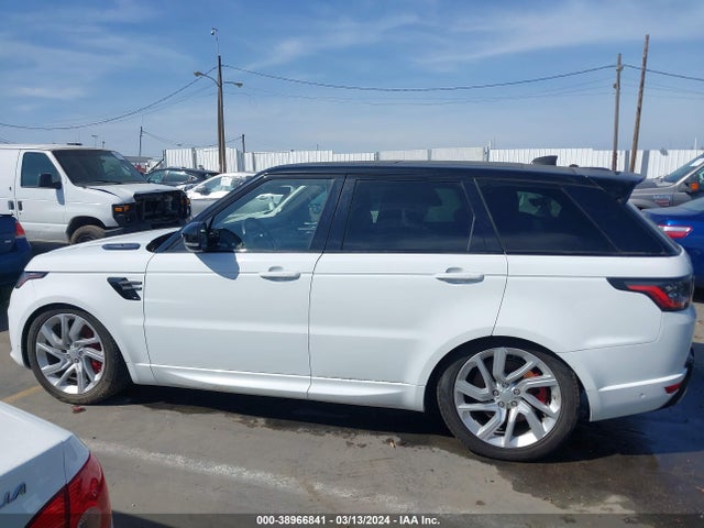 SALWR2RE7JA185940 Land Rover Range Rover Sport Supercharged/supercharged Dynamic